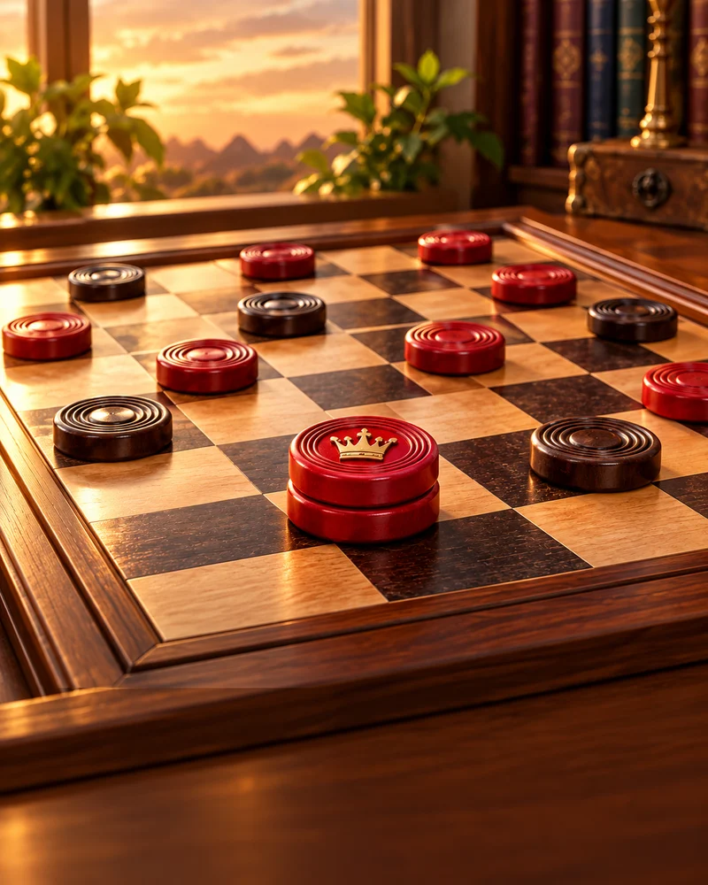 MasePlay Checkers game artwork
